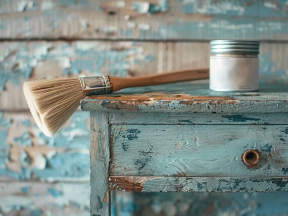 Jakie są zalety farb kredowych przy odnawianiu mebli?