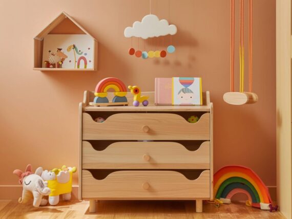 Ranking: Najlepsze komody skandynawskie do przestrzeni dziecięcych na 2025 rok.