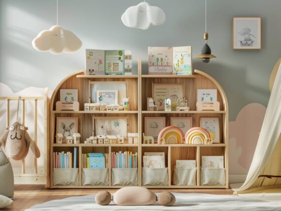 Poradnik: Jak dopasować regały skandynawskie do przestrzeni dziecięcych?