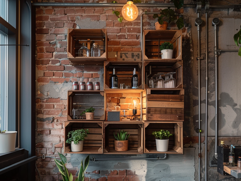 10 inspiracji na meble DIY do małych mieszkań.