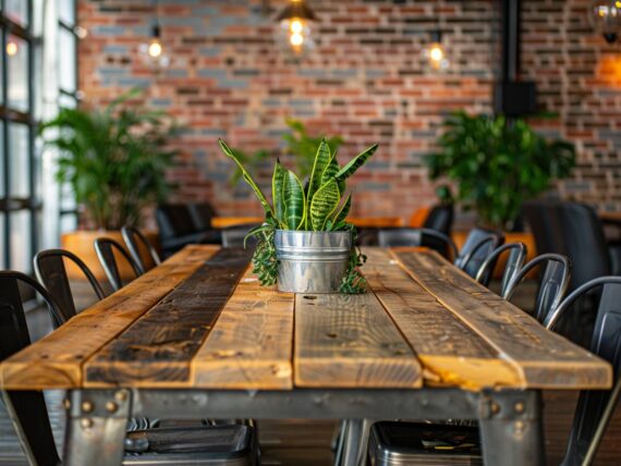 Ranking: Najlepsze stoły wykonane z materiałów odnawialnych.