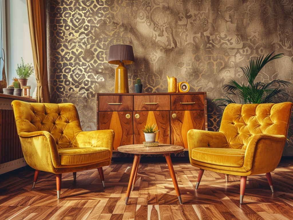 Jakie materiały najlepiej komponują się z wnętrzami retro