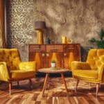 Jakie materiały najlepiej komponują się z wnętrzami retro