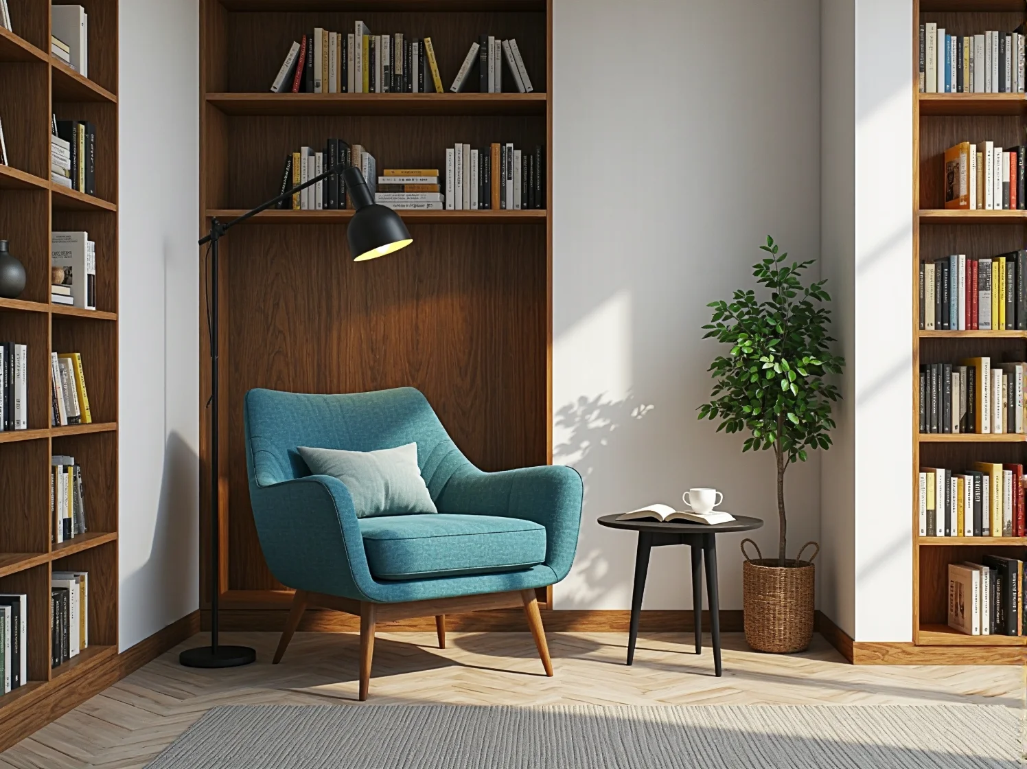 Aplikacja AR do wizualizacji mebli w salonie podczas zakupów online.