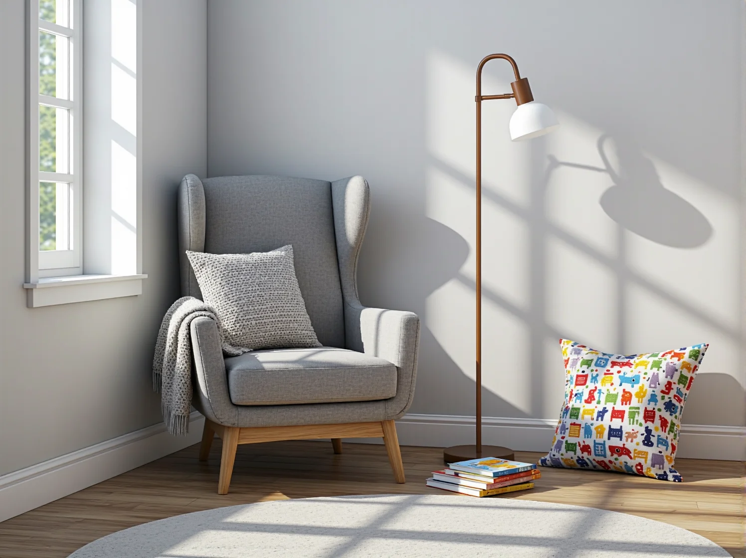 Designerski zestaw mebli dziecięcych 2025: styl skandynawski i pastelowe wykończenie.