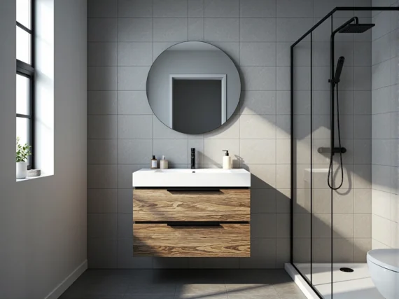 Mała łazienka, wielkie możliwości: Jakie meble wybrać do ograniczonej przestrzeni?