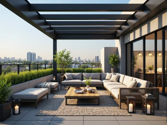 Miejska oaza na wysokościach: Jakie meble wybrać na taras na dachu?