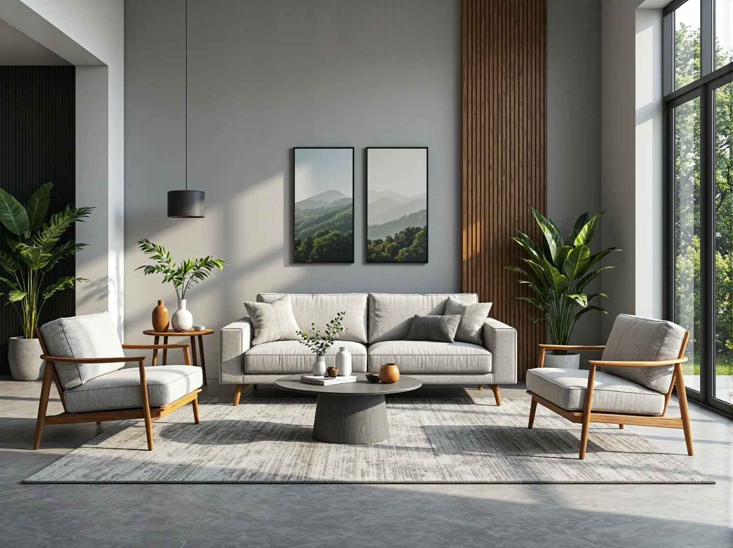 Kolorowe meble ogrodowe w stylu boho z odważnymi wzorzystymi poduszkami