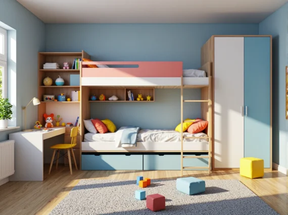 Jakie są zalety mebli wielofunkcyjnych dla dzieci? Inwestycja w komfort i przyszłość
