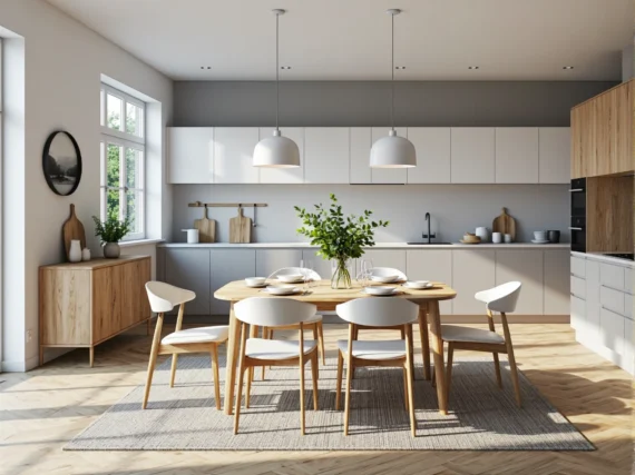 Ranking: Najlepsze stoły kuchenne w stylu skandynawskim – Top 5 Modeli