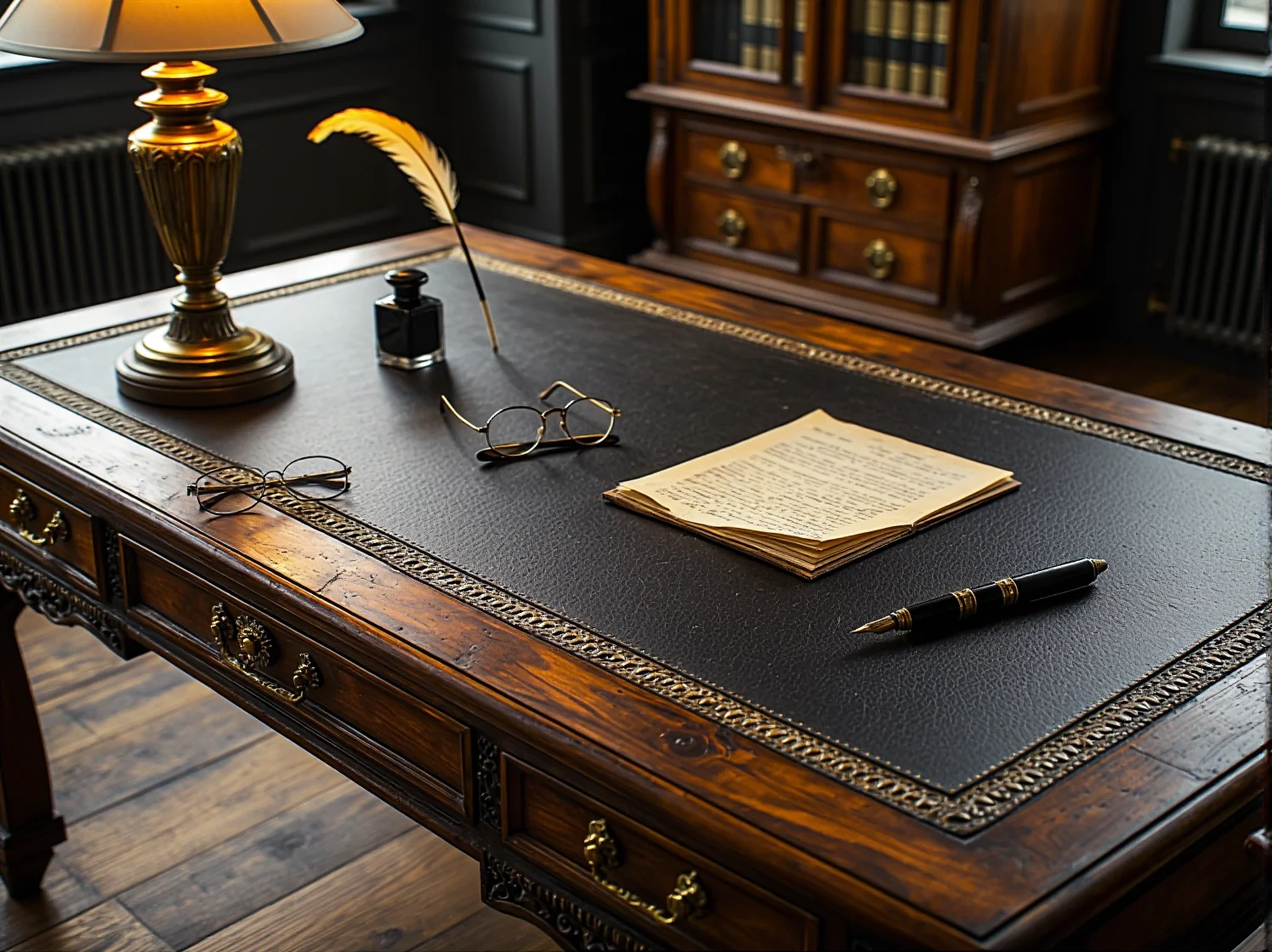 Montaż oświetlenia LED wewnątrz półek zabytkowej witryny drewnianej