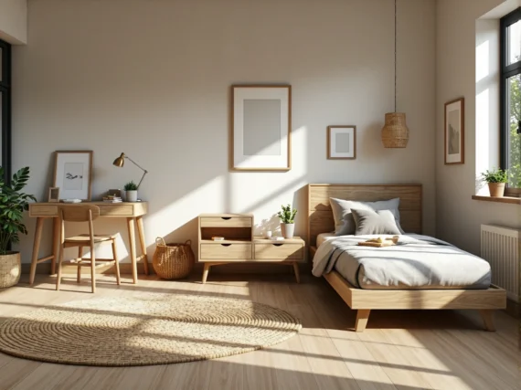 Poradnik: Jak dopasować meble do pokoju dziecka w stylu japandi?