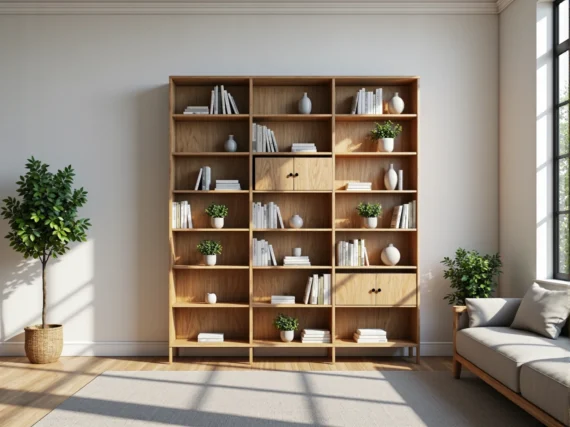 Ranking: Najlepsze regały wykonane z materiałów pochodzenia naturalnego