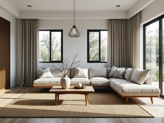 Harmonia Technologii i Natury: Jak Wprowadzić Inteligentne Meble do Wnętrz w Stylu Japandi?