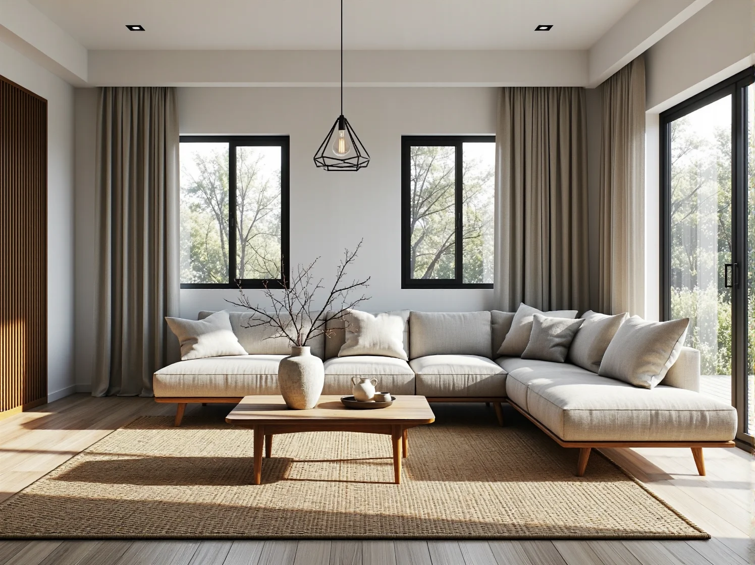 Harmonia Technologii i Natury: Jak Wprowadzić Inteligentne Meble do Wnętrz w Stylu Japandi?