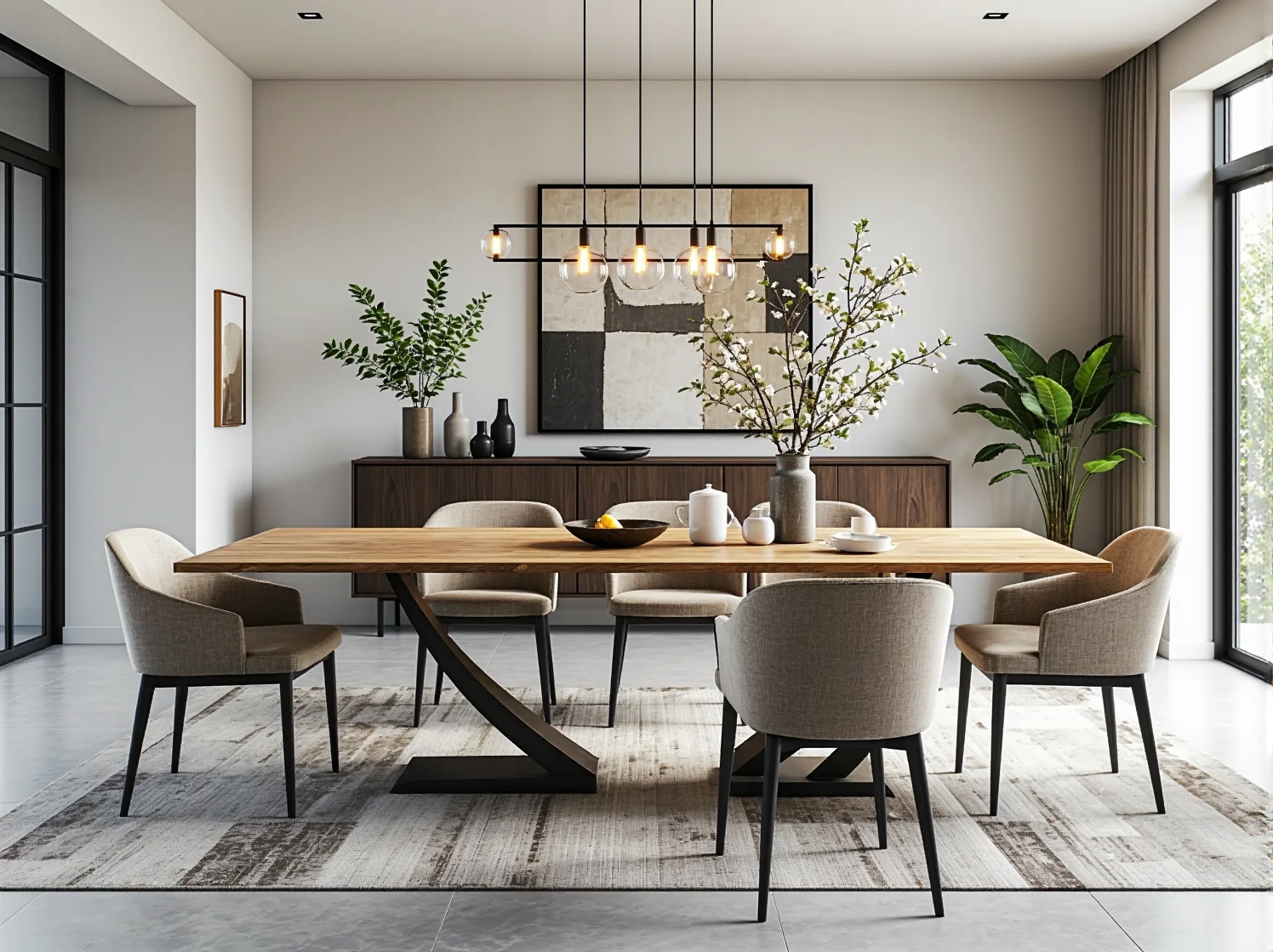 Eko-Glamour w jadalni: Jakie materiały przyjazne środowisku królują w luksusowych stołach?