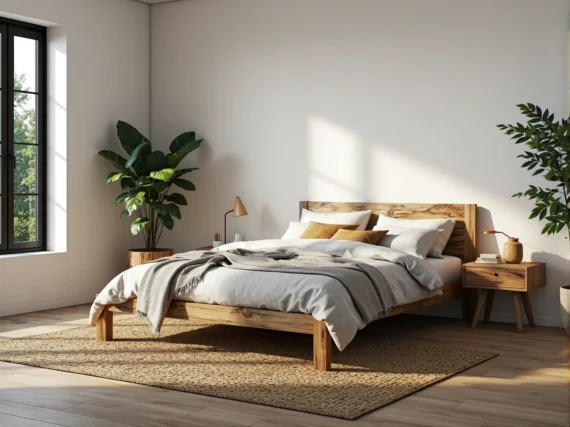 10 inspiracji na urządzenie sypialni z wykorzystaniem ekologicznych mebli