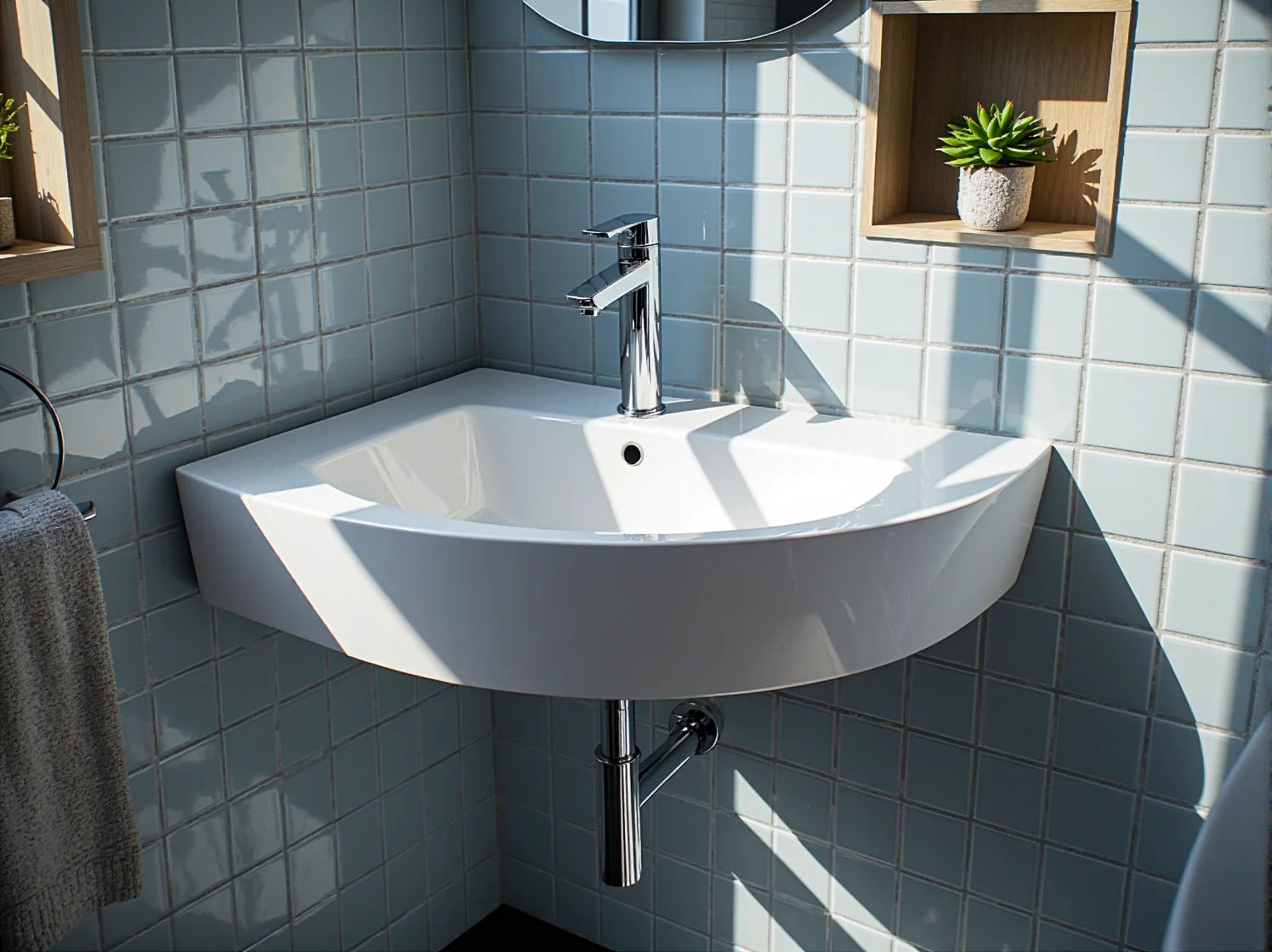 Wąska szafka łazienkowa słupek idealna do przechowywania w ograniczonej przestrzeni